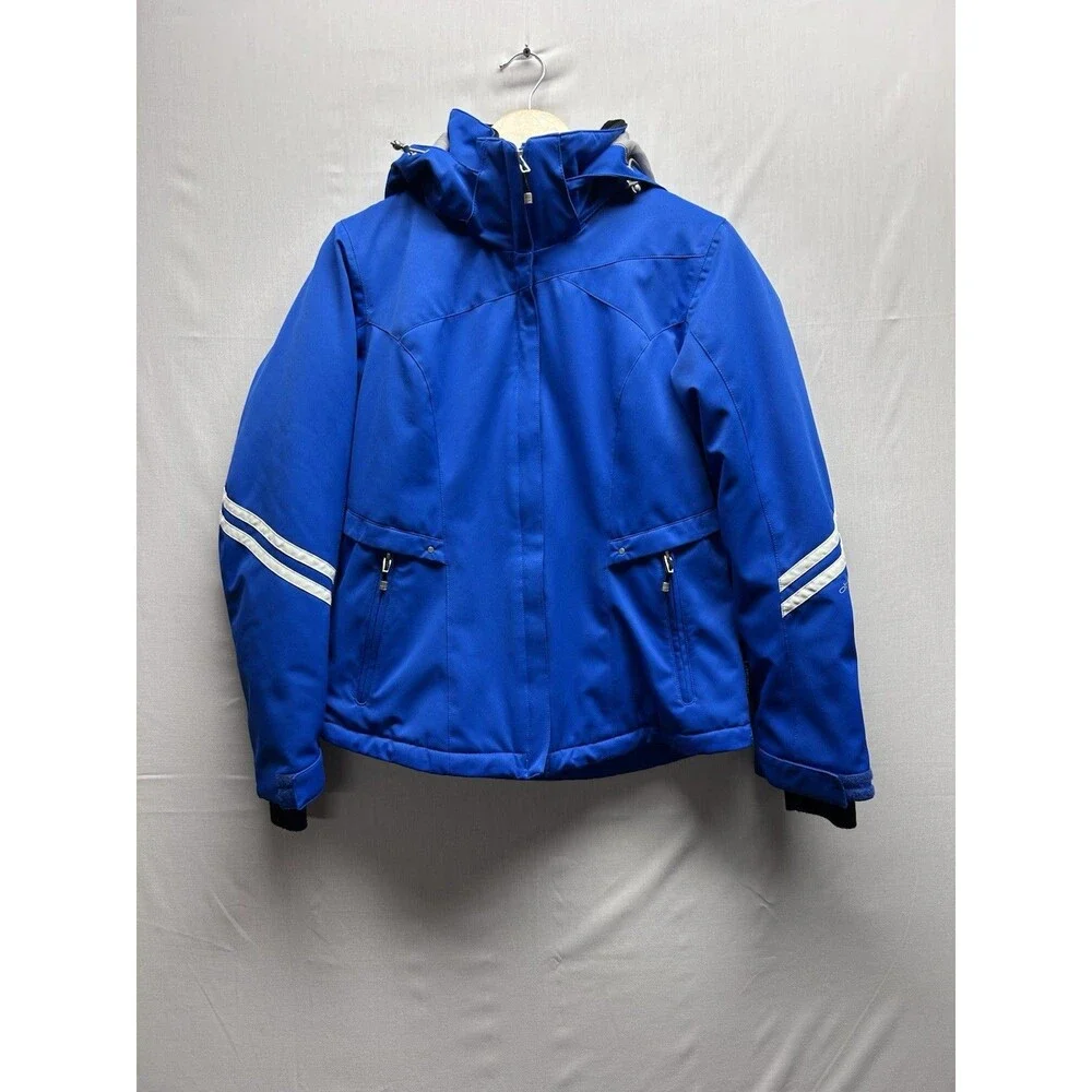 Obermeyer Women’s 8 Royal Blue Full Zip Ski/snowboard Jacket Hooded